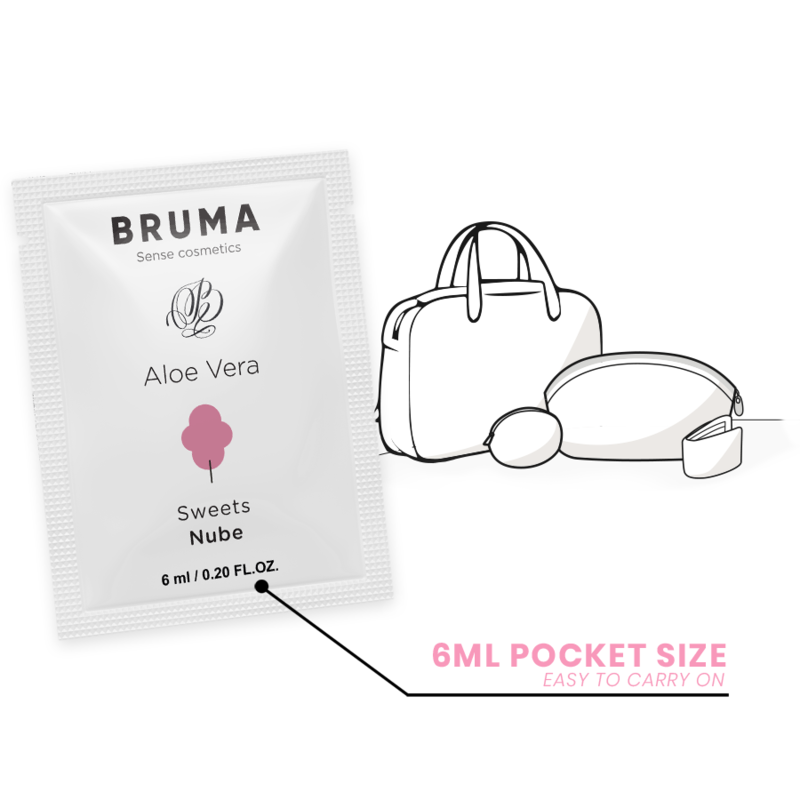 Bruma - gel scorrevole aloe vera gusto dolci 6 ml