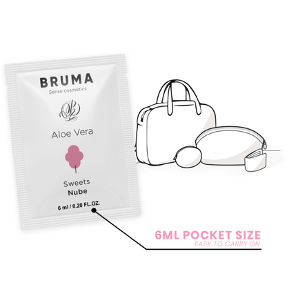 Bruma - gel scorrevole aloe vera gusto dolci 6 ml