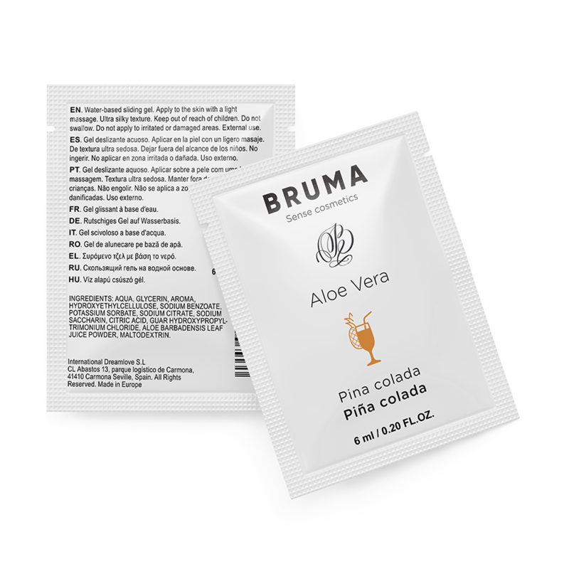 Bruma - gel scorrevole aloe vera gusto pina colada 6 ml