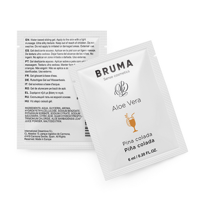 Bruma - gel scorrevole aloe vera gusto pina colada 6 ml