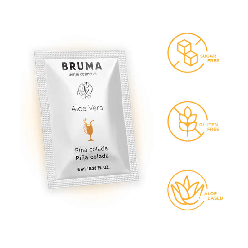 Bruma - gel scorrevole aloe vera gusto pina colada 6 ml