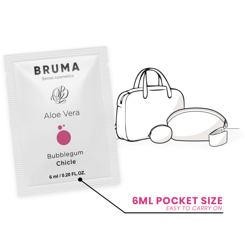 Bruma - gel scorrevole aloe vera gusto bubblegum 6 ml