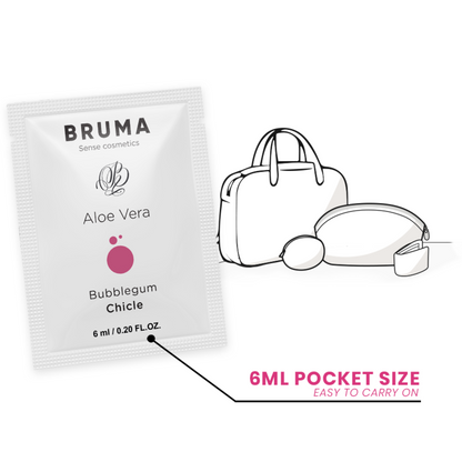 Bruma - gel scorrevole aloe vera gusto bubblegum 6 ml