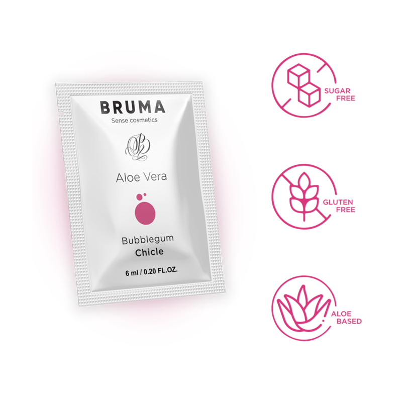 Bruma - gel scorrevole aloe vera gusto bubblegum 6 ml