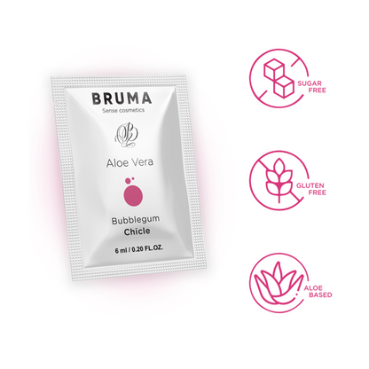 Bruma - gel scorrevole aloe vera gusto bubblegum 6 ml