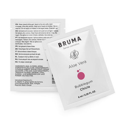 Bruma - gel scorrevole aloe vera gusto bubblegum 6 ml