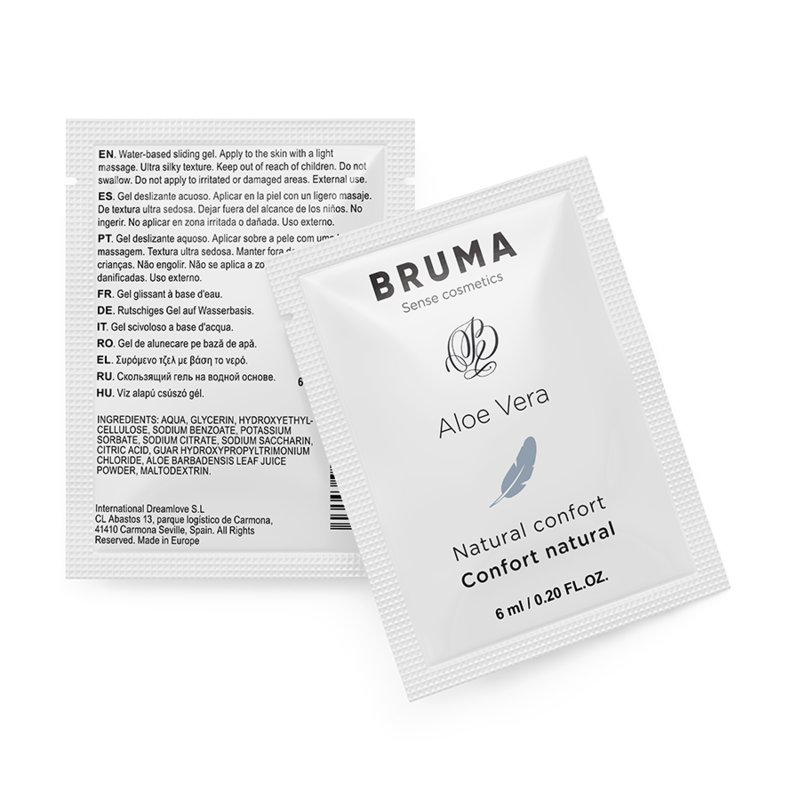 Bruma - aloe vera gel scorrevole naturale confort 6 ml