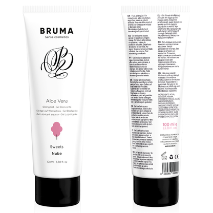 Bruma - gel scorrevole aloe vera gusto dolci 100 ml