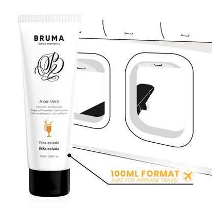 Bruma - gel scorrevole aloe vera gusto pina colada 100 ml