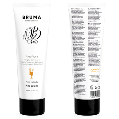 Bruma - gel scorrevole aloe vera gusto pina colada 100 ml