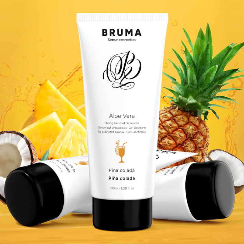 Bruma - gel scorrevole aloe vera gusto pina colada 100 ml