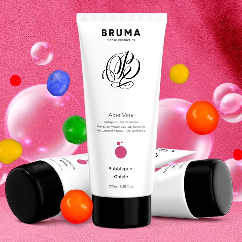 Bruma - gel scorrevole aloe vera gusto bubblegum 100 ml