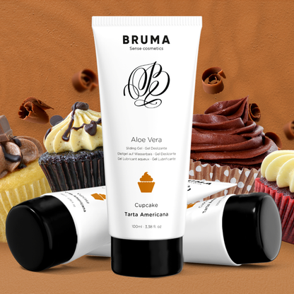 Bruma - gel scorrevole aloe vera gusto cupcake 100 ml