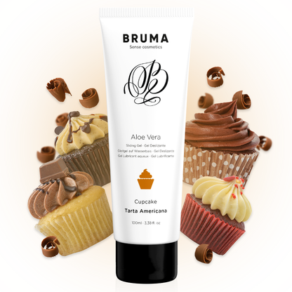 Bruma - gel scorrevole aloe vera gusto cupcake 100 ml