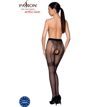 Passion - tiopen 016 medias negro 3/4 (20 den)