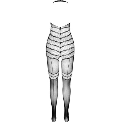 Passion - bs100 bodystocking negro talla unica