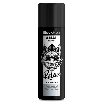 Black hole - riparazione anale relax a base acqua con ialurone 30 ml