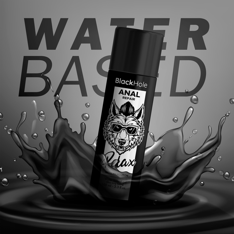 Black hole - riparazione anale relax a base acqua con ialurone 100 ml