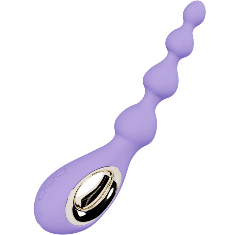 Lelo - massaggiatore anale viola con perline soraya