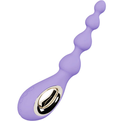 Lelo - massaggiatore anale viola con perline soraya