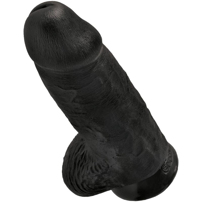 King cock - pene realistico chubby 23 cm nero