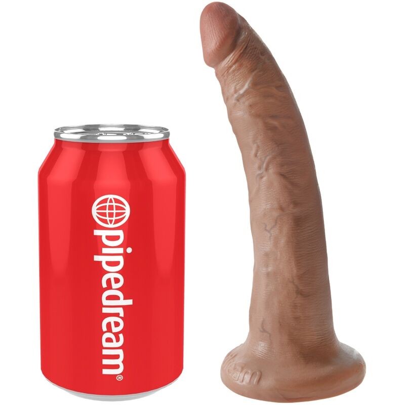 King cock - pénis réaliste 17,5 cm caramel