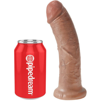 King cock - pénis réaliste 19,5 cm caramel