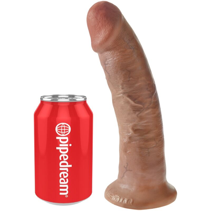 King cock - pene realistico 21,7 cm caramel