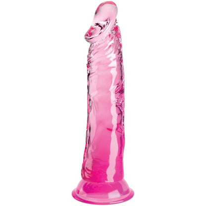King cock clear - pénis réaliste 19,7 cm rose