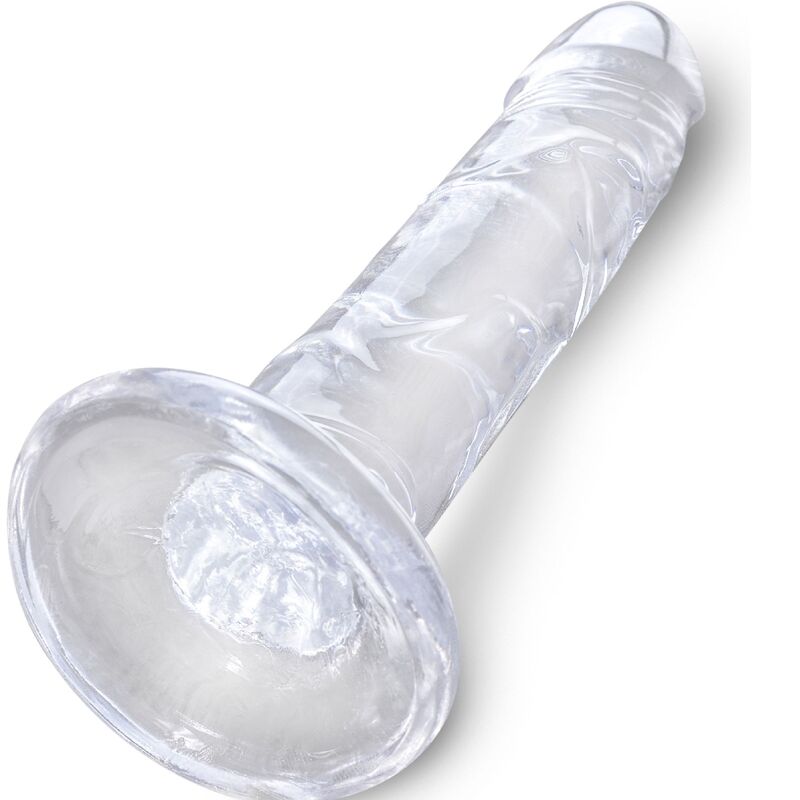 King cock clear - pene realistico 15,5 cm trasparente