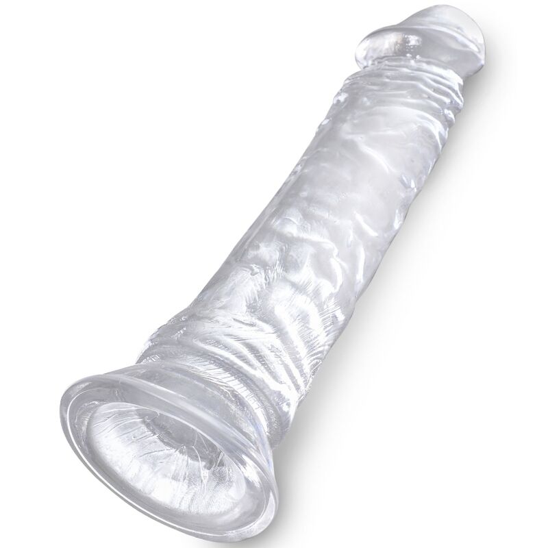 King cock clear - pene realistico 19,7 cm trasparente
