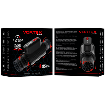 Masturbateur pour homme Jamyjob Vortex Noir
