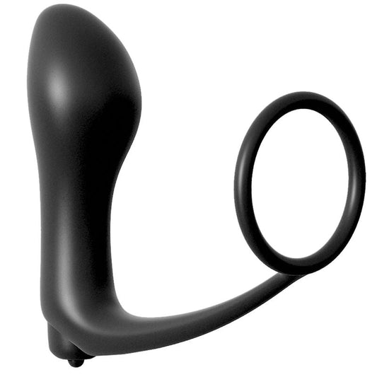 Anal Toys Fantasy Elite Collection Ass-Gasm Cockting Plug Nero