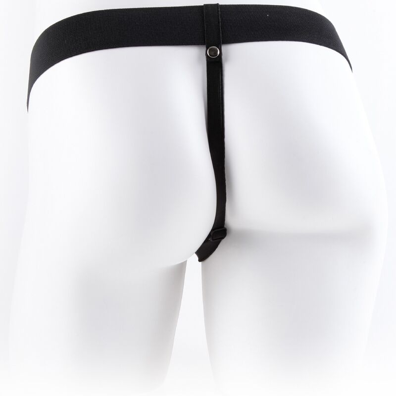 Serie fetish fantasy - imbragatura regolabile telecomando pene realistico con testicoli 17,8 cm