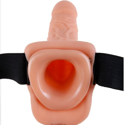Serie fetish fantasy - imbragatura regolabile telecomando pene realistico con testicoli 23 cm
