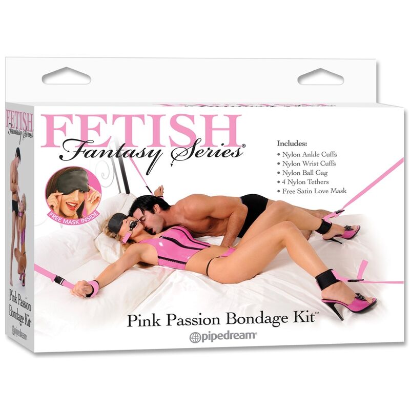 Fetish fantasy series  - kit bondage rosa