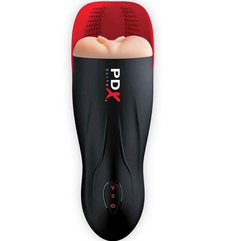 Pdx elite - stroker fuck-o-matic vagin double vibration masturbateur pénis et testicules