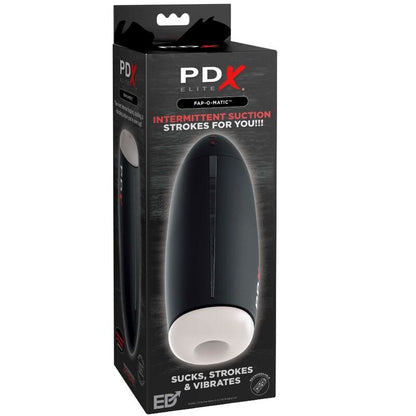 Pdx elite - masturbateur avec aspiration et vibreur stroker fap-o-matic