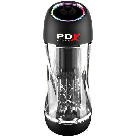 Pdx elite - masturbateur vibrant transparent stroker viewtube pro
