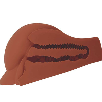 Pdx plus - masturbatore marrone a doppia entrata ass xl perfect