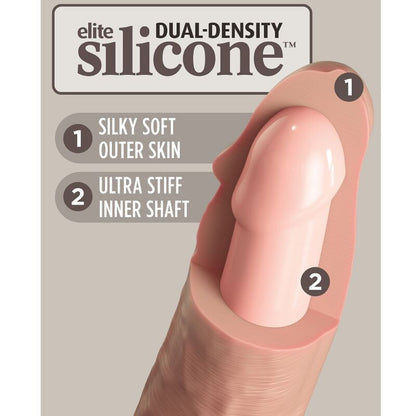 King Cock Elite - godemichet réaliste en silicone 20,3 cm
