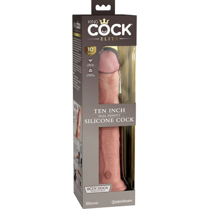 King cock elite - dildo realistico in silicone 25,4 cm