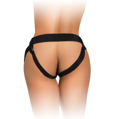 King cock elite - harnais confortable réglable avec gode 17,8 cm