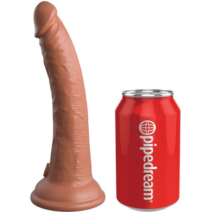King cock elite - harnais confortable réglable avec gode 17,8 cm