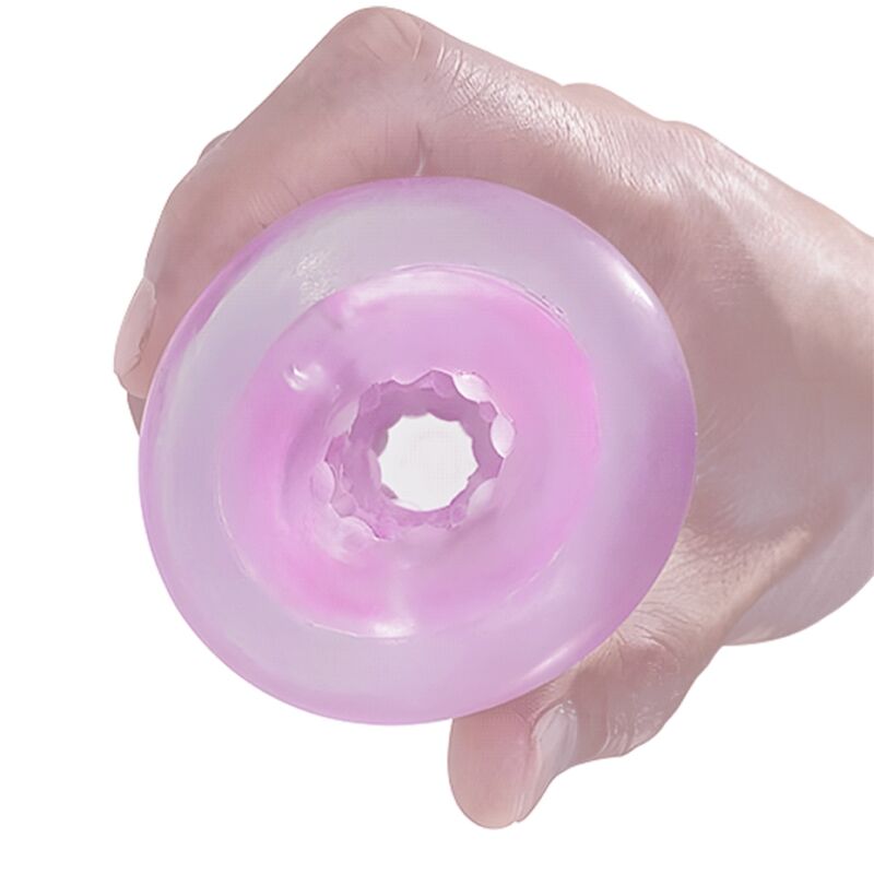 Pretty love - masturbador masculino fantasy espiral interna y bolas transparente