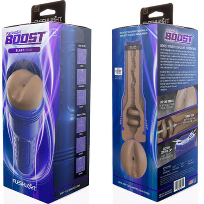 Masturbatore Uomo Fleshlight Boost Ano Azzurro