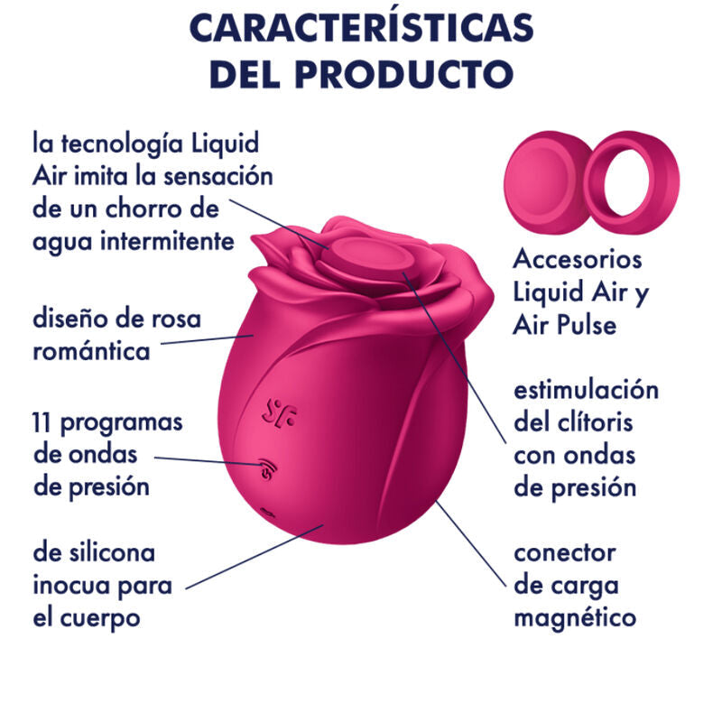 Satisfyer - air pulse vibratore pro 2 classic blossom