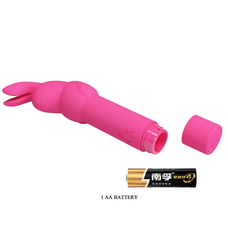PRETTY LOVE - VIBRATEUR LAPIN GERARDO FUSCHIA EN SILICONE