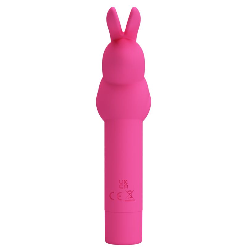 PRETTY LOVE - VIBRATEUR LAPIN GERARDO FUSCHIA EN SILICONE