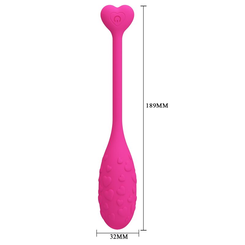 Pretty love - uovo vibrante pink fisher controllato da app